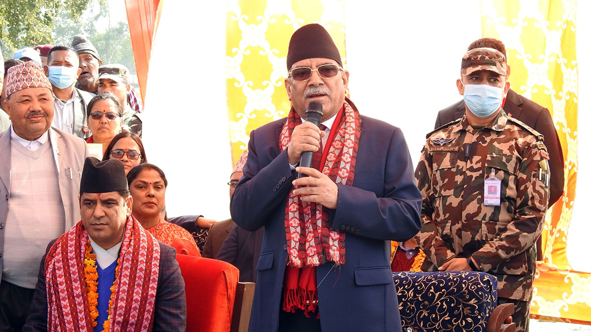 सुख्खा बन्दरगाह त्रिदेशीय साझेदारीको रणनीतिअनुसार निर्माण हुनेछ : प्रधानमन्त्री